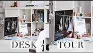 MY DESK TOUR | Rose Gold & Marble ♡