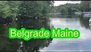 Maine Ride Belgrade Lake