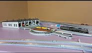 Kato Turntable Demonstration using DCC - N Scale Model Railroad