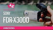 Sony FDR-X3000 Unboxing: Super Stable 4K Action Cam [4K]