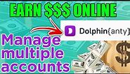 Dolphin Anti-detect Browser Tutorial | Dolphin Anty (How to manage multiple accounts)