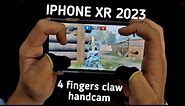 IPHONE XR 2023 | 4 FINGERS CLAW PUBG MOBILE HANDCAM GAMEPLAY