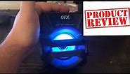 QFX BT-1 BlueTooth Party Speaker Product Review