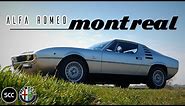 ALFA ROMEO MONTREAL 1975 | 4K | Silver | Test drive in top gear - 2.6 Ltr V8 Engine sound | SCC TV