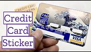 Custom Credit Card Sticker Decal Review