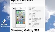 Apple iPhone 4s vs Samsung Galaxy S24 Ultra