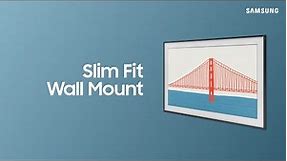 How to mount your Samsung TV with the Slim Fit wall mount | Samsung US