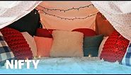 How To Make The Coziest Blanket Fort Ever
