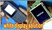 Nokia ta 1304 white display solution / Nokia 105 new white display solution / white display jumper