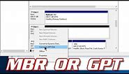 HOW TO CONVERT A DRIVE FROM MBR TO GPT