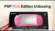 PSP Pink Edition 1000 Unboxing