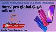 Redmi Note 7pro Violet Global India Rom Change with Mobilesea tool