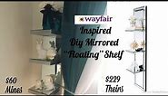 (Wayfair Inspired) Dollar Tree Diy Mirror “Floating” Shelf