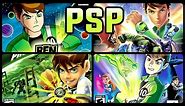 All Ben 10 Games for PSP (PPSSPP)