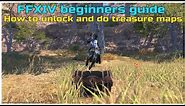 FFXIV beginners guide How to unlock and do treasure maps