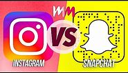 Instagram VS Snapchat