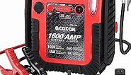 1600 Amp Jump Starter with Air Compressor, acetek Car Battery Charger 260 PSI Tire Inflator, 20000mAh 12V Auto Lead-Acid Battery Booster (Up to 6L Gas or 6L Diesel Engine) with LED Light & USB