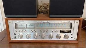 Marantz 2265B Vintage Stereo Receiver Demonstation