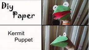 Paper PUPPET tutorial |Kermit the Frog|