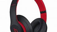 Beats Studio3 Wireless Noise Cancelling Headphones with Apple W1 Headphone Chip - Defiant Black-Red