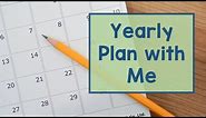 Yearly Planning for Teachers | Yearly Plan Format for Lesson Planning
