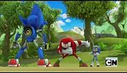 Sonic Boom Sonic & Knuckles VS Metal Sonic (It wasn't me, it was the one armed hedgehog)