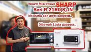 Microwave Best Seller SHARP R-21D0(S)IN || Review ko ahen elektronik murah Bogor.