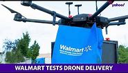 Walmart tests drone delivery