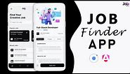 Ionic 7 - Job Finder App UI | Angular 17