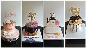 Stylish Sweet 16 Birthday Cake Ideas For Girls - 16th Birthday Cake Compilation