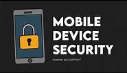What is Mobile Device Security?