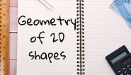 Geometry of 2D shapes - Maths At Sharp