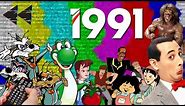 Saturday Morning Cartoons | 1991: Channel Surfing Edition | Full Episodes with Commercials