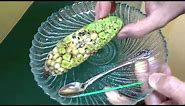 How to Eat Monstera Deliciosa Fruit (sometimes called-Split-Leaf Philodendron)