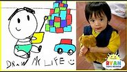 Draw My Life - Ryan ToysReview animated kids cartoon
