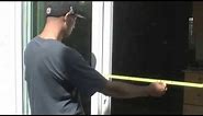 How to measure for a sliding screen door |Bull's Glass And Screen|