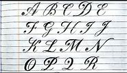 Fancy Cursive Letters AtoZ for Beginners | fancy handwriting a to z