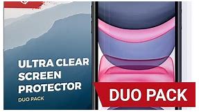 Rosso Apple iPhone 11 Ultra Clear Screen Protector Duo Pack | bol.com