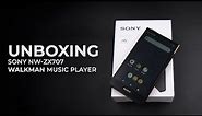 Unboxing the all-new Sony NW-ZX707 Walkman: The Latest Walkman of 2023!!