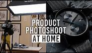 Product Photography At Home: Beginner to Intermediate Photography Tips | 3 Quick Tips