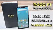 POCO F1 Armored Edition 8GB Ram 256GB Storage Flangship Smartphone Unboxing Review