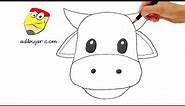Cómo dibujar una vaca fácil: Emojis Whatsapp paso a paso | How to draw a cow emoji