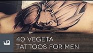 40 Vegeta Tattoos For Men