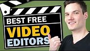 🎬 5 BEST FREE Video Editing Software