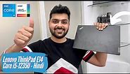 Lenovo ThinkPad E14 with Core i5 12th Gen Unboxing & Review: Military Grade Laptop!