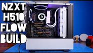 NZXT H510 Flow build guide, setup with NZXT Kraken Z63 push pull and more