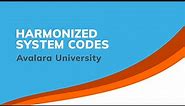 Harmonized System (HS) Codes
