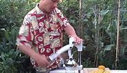 Hand Operated Olympus Citrus Press - The Best Orange Lemon Juice Extractor