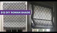 How To Make A Roman Shade From Mini Blinds - Cheap DIY Room Decor Ideas