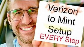 Every step: Verizon to Mint Mobile setup + Promo Referral Code - Tutorial Instructions for iPhone
